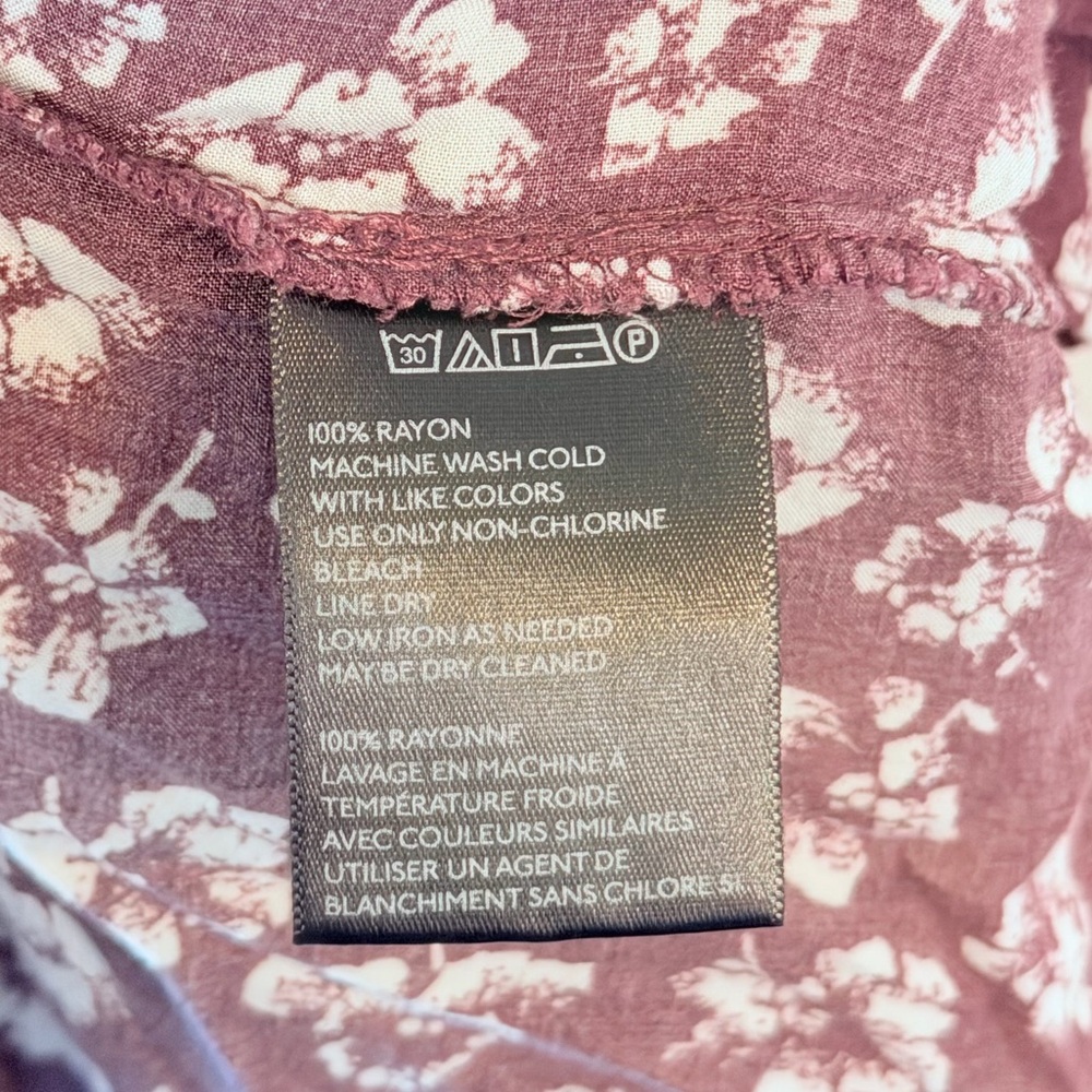 Kimchi Blue Urban Outfitters Purple Floral Mini Dress Size 2 - Picture 7 of 7